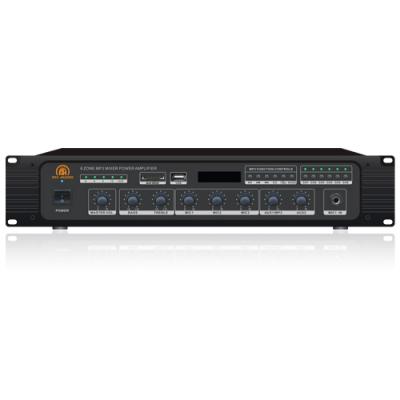 Amplificateur à zones multiples avec source audio