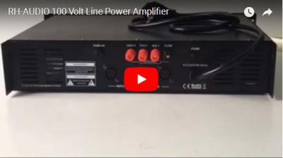 Amplificateur de puissance ligne 100 volts RH-AUDIO