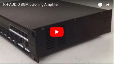 RH-AUDIO BGM 6 Amplificateur de zonage