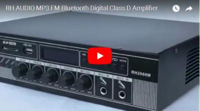 RH AUDIO MP3 FM Bluetooth Amplificateur numérique de classe D