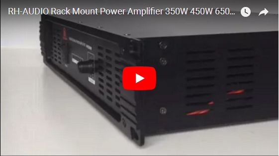 RH-AUDIO Amplificateur de puissance pour montage en rack 350W 450W 650W