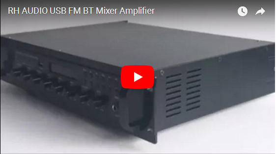 Amplificateur mélangeur RH AUDIO USB FM BT