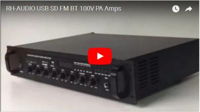 Amplis son USB SD FM FM RH-AUDIO 100V