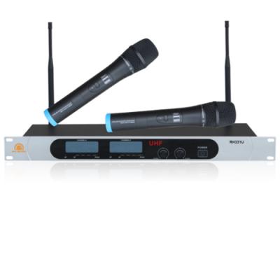 Microphone sans fil UHF à 2 canaux RH331U